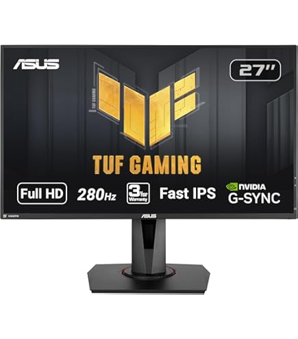 ASUS VG278Q 27” 1080P Full HD 144Hz 1ms Eye Care G-Sync